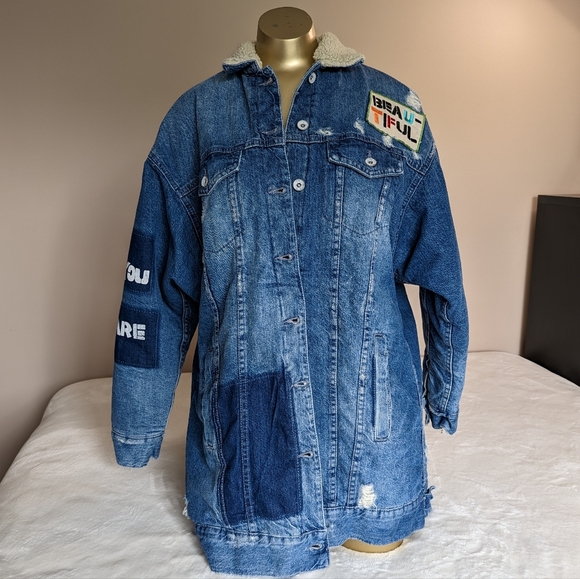 ZARA graphic denim jacket - Picture 13 of 13